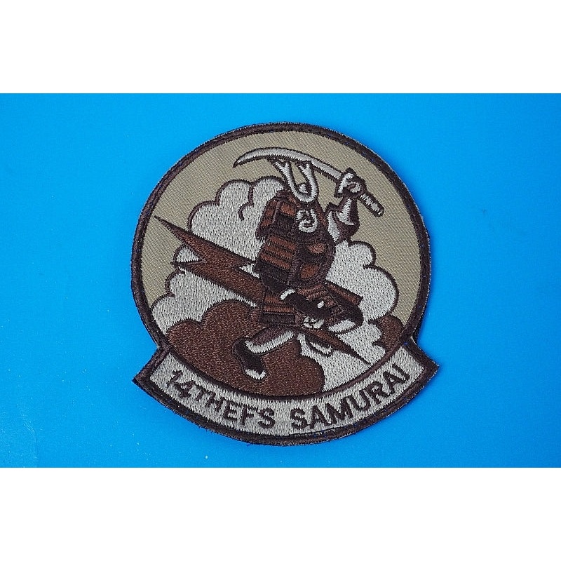 Patch USAF SAMURAI Low Visibility with hook and loop
