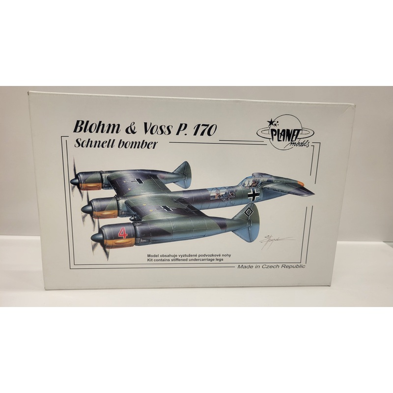 (Pre Owned) Blohm & Voss P.170 Schnell Bomber 1/72 by Planet Models #115