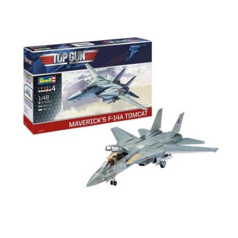 Top Gun Maverick’s F-14A Tomcat 1/48 #03865 by Revell