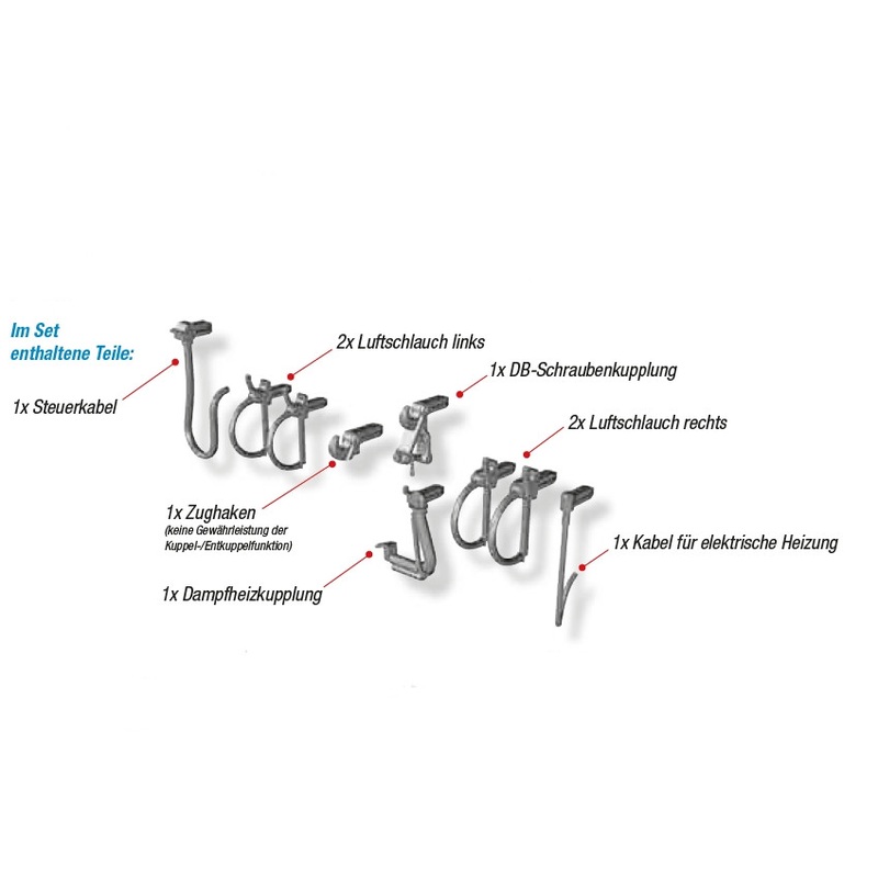 Universal upgrade set for buffer beams