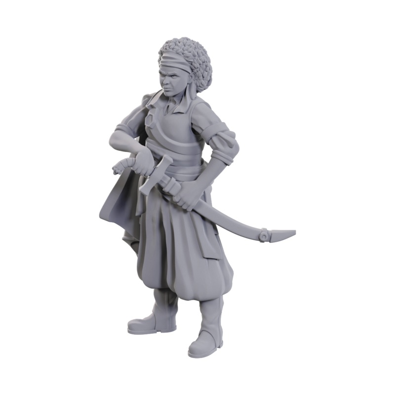 D&D Unpainted Mini – Ansalon Human Rogue 90110