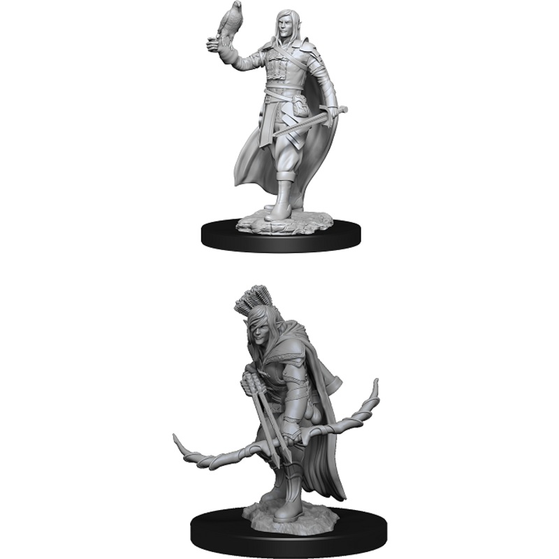 D&D Unpainted Mini – Elf Ranger Male 90141