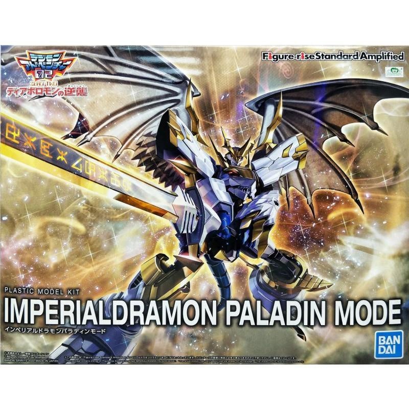 Imperialdramon Paladin Mode Amplified – Figure-rise Standard #5061864 Digimon Action Figure Model Kit by Bandai