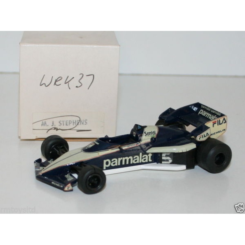 WESTERN MODELS SIGNED 1st VERSION – 1/43 SCALE – WRK37 1983 BRABHAM BT52 #5