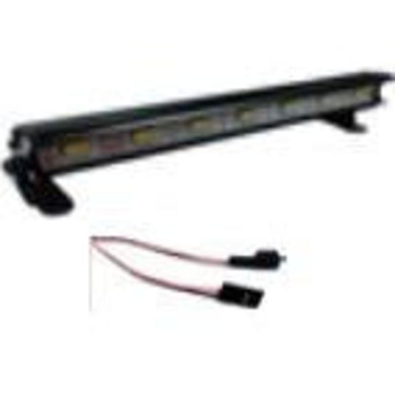 1/10 Aluminum Light Bar – 7 LEDs – Black