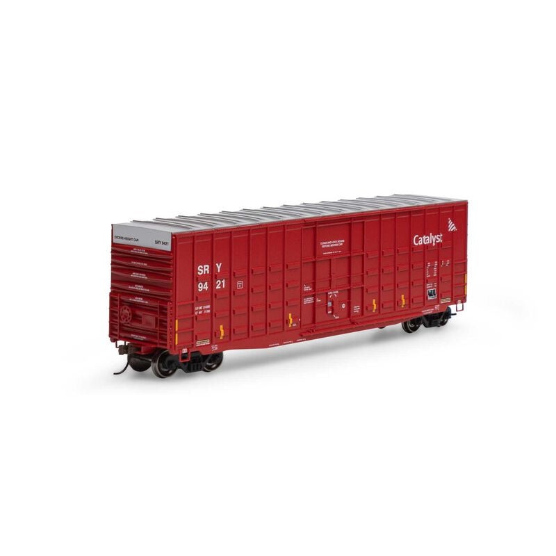 Athearn HO 50′ Waffle HC Plug Door Box, SRY #9421