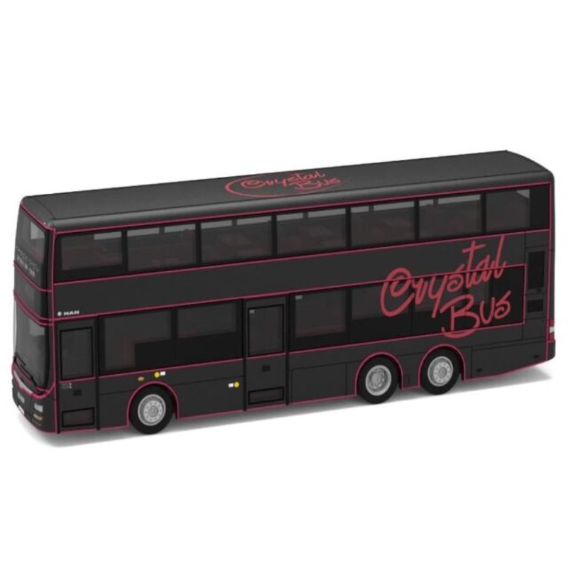 [ Back-order ] Tiny ATC65245 1:110 Tiny City No.49 Crystal Bus MAN A95 Black model car