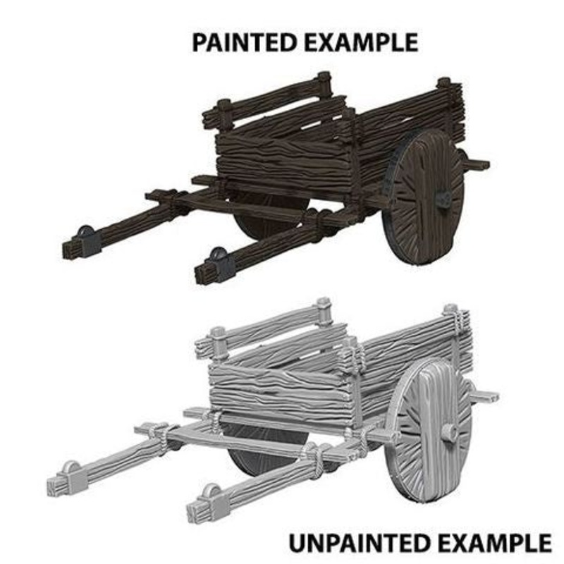 D&D Unpainted Mini – Two Wheel Cart 73096