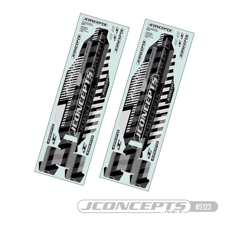 JConcepts Team Associated RC10SC6.4 Precut Chassis Protective Sheets (2) – JCO5123