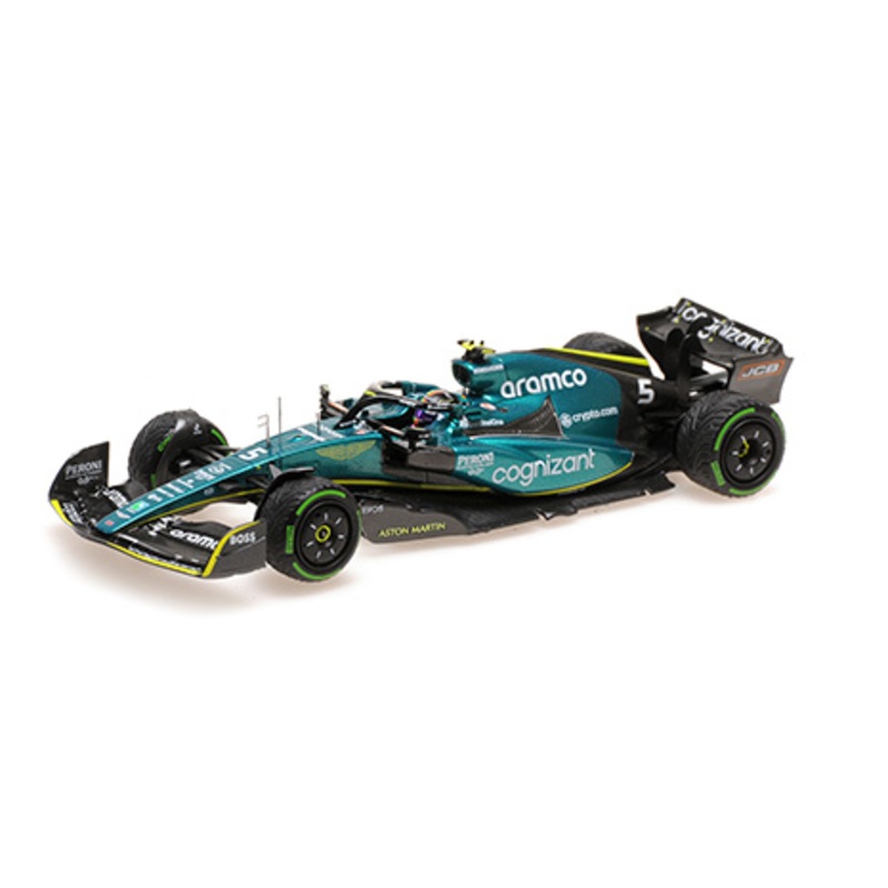 [ Back-order ] MINICHAMPS 417221705 1:43 Aston Martin AMR22 Vettel Singapore GP 2022 model car