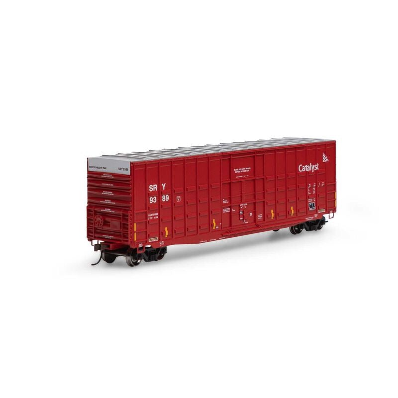 HO 50′ Waffle HC Plug Door Box, SRY #9389