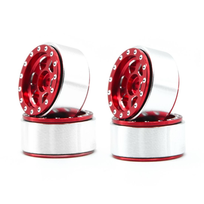 Hobby Details 1.0 CNC Aluminum Beadlock Wheels TRX-4M (4) – Assorted Colours HDTTRX4M011
