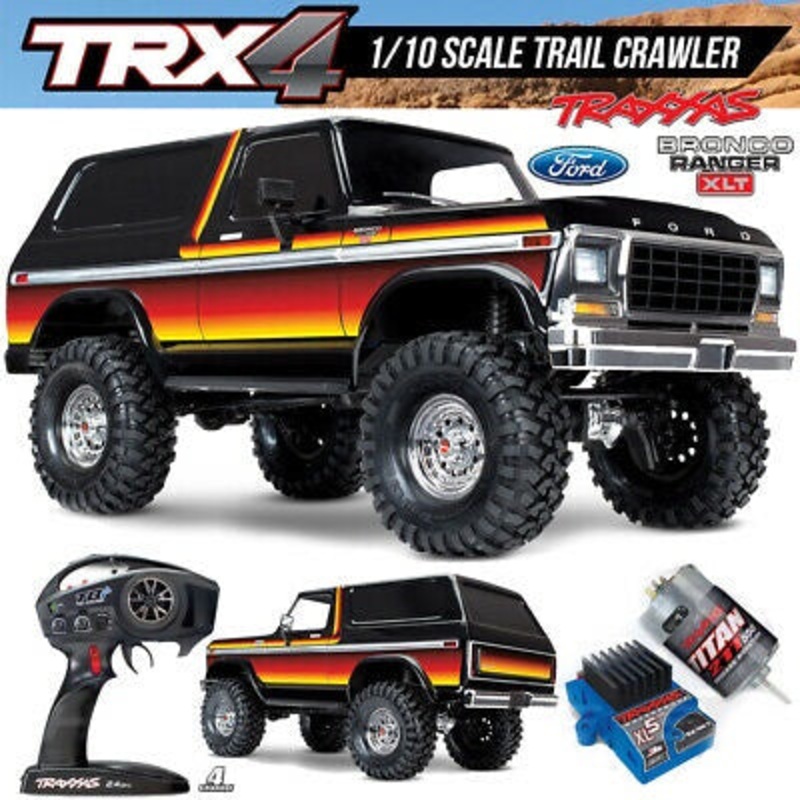 Traxxas 1/10 4WD Crawler RTR TRX-4 1979 Ford Bronco – Sunset TRA82046-4SUNSET