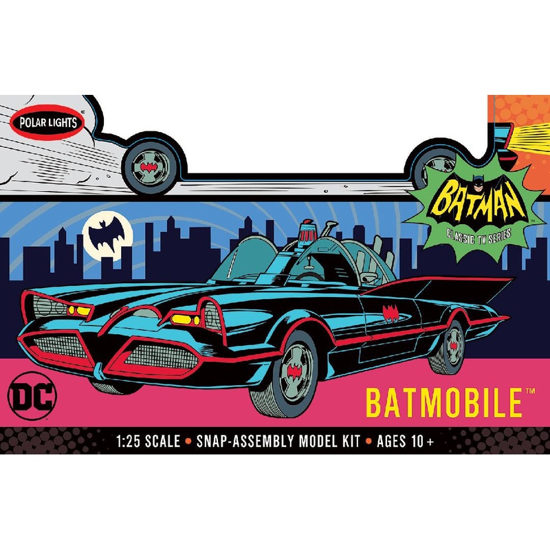 TV Batmobile Snap 1/25 #1007 by Polar Lights