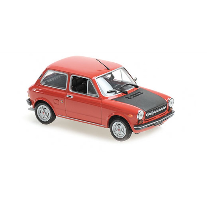 [ Back-order ] MINICHAMPS 940121171 1:43 Autobianchi A112 Abarth 1974 Red model car