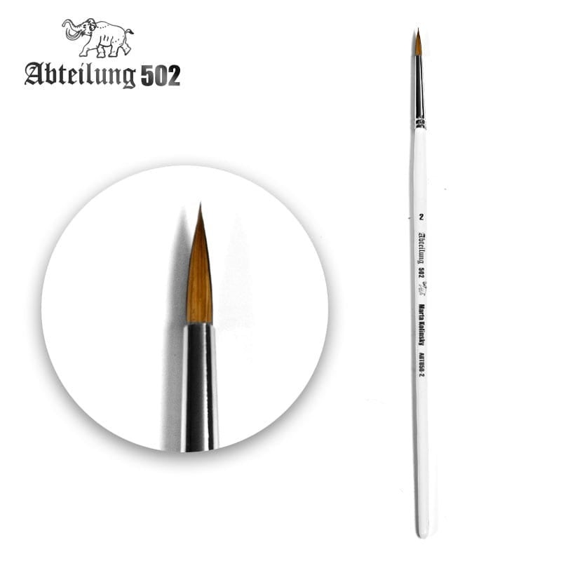 Abteilung502 Brush Marta Kolinsky Round 2 – ABT850-2