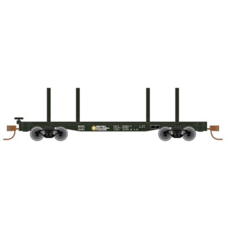 Atlas 45′ Logging Flat Car British Columbia Road#10207 (N)