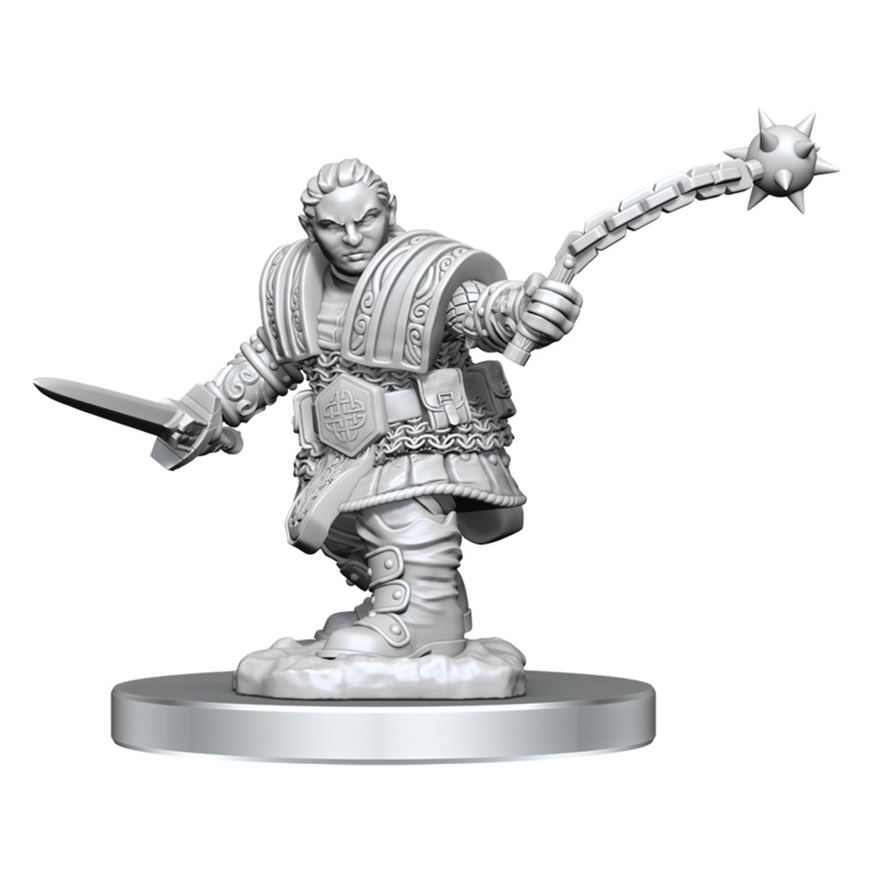 D&D Unpainted Mini – Dwarf Fighter Female 90406
