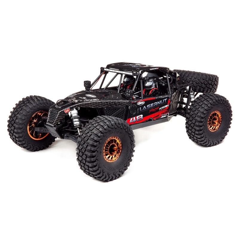 Losi 1/10 4WD Rock Racer RTR Brushless Lasernut U4 – Black LOS03028T2