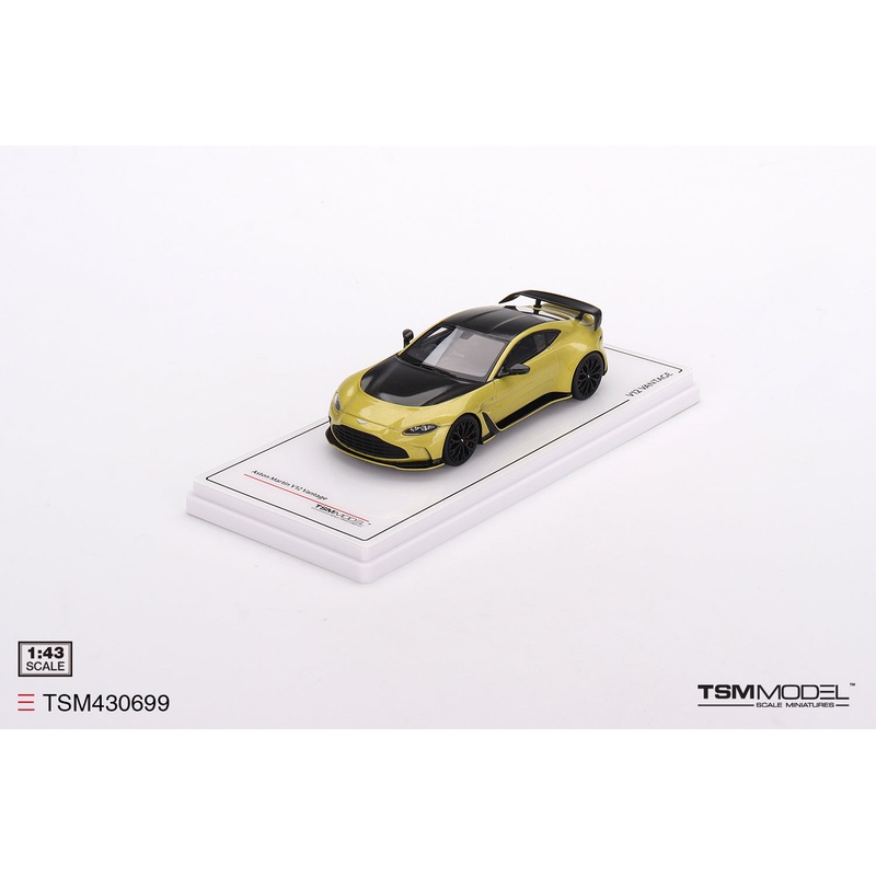[ Back-order ] TSM TSM430699 1:43 Aston Martin V12 Vantage Cosmopolitan Yellow model car