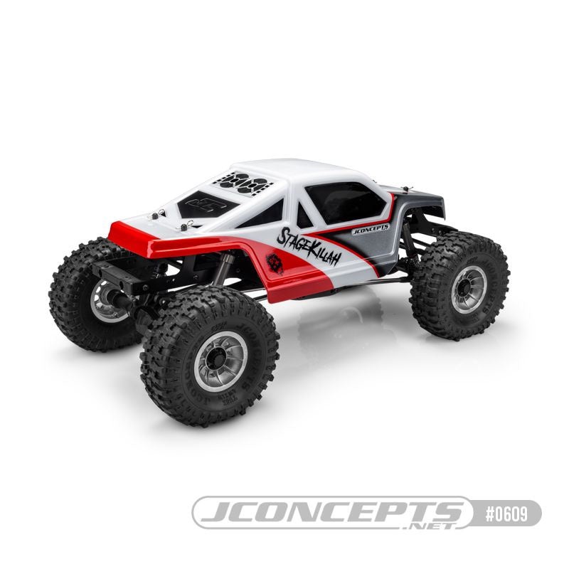 JConcepts 1/10 Stage Killah Rock Crawler Body (Clear) (12.3) – JCO0609
