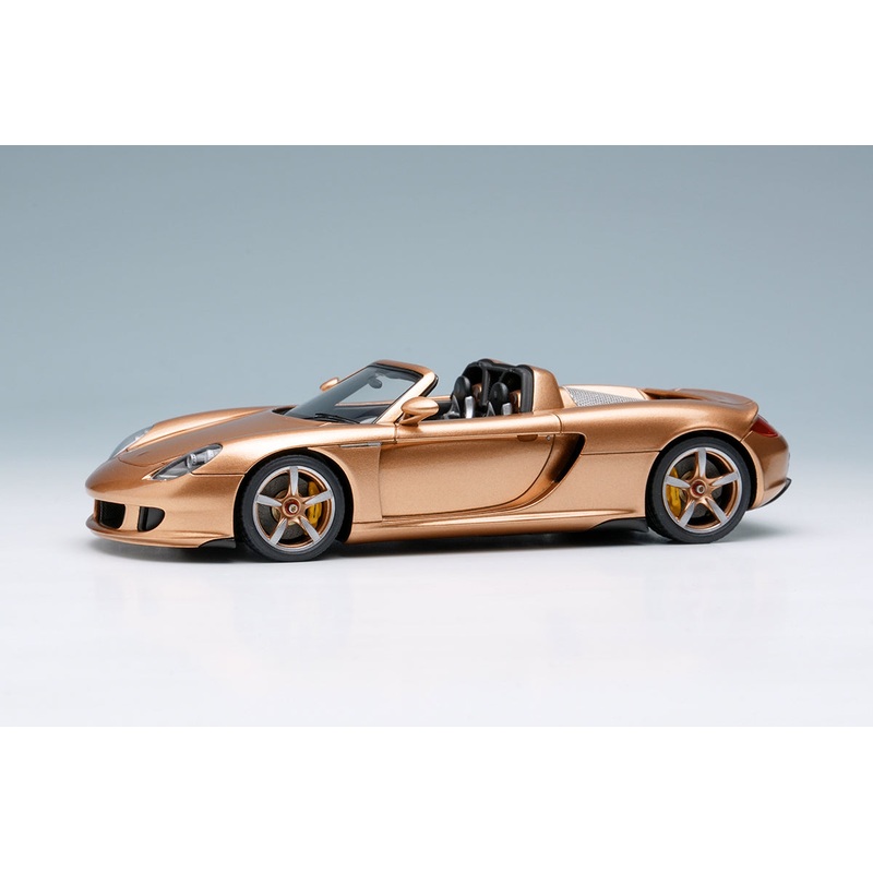 [ Back-order ] Make Up EIDOLON EM566J 1:43 Porsche Carrera GT 2004 Gazelle Metallic model car