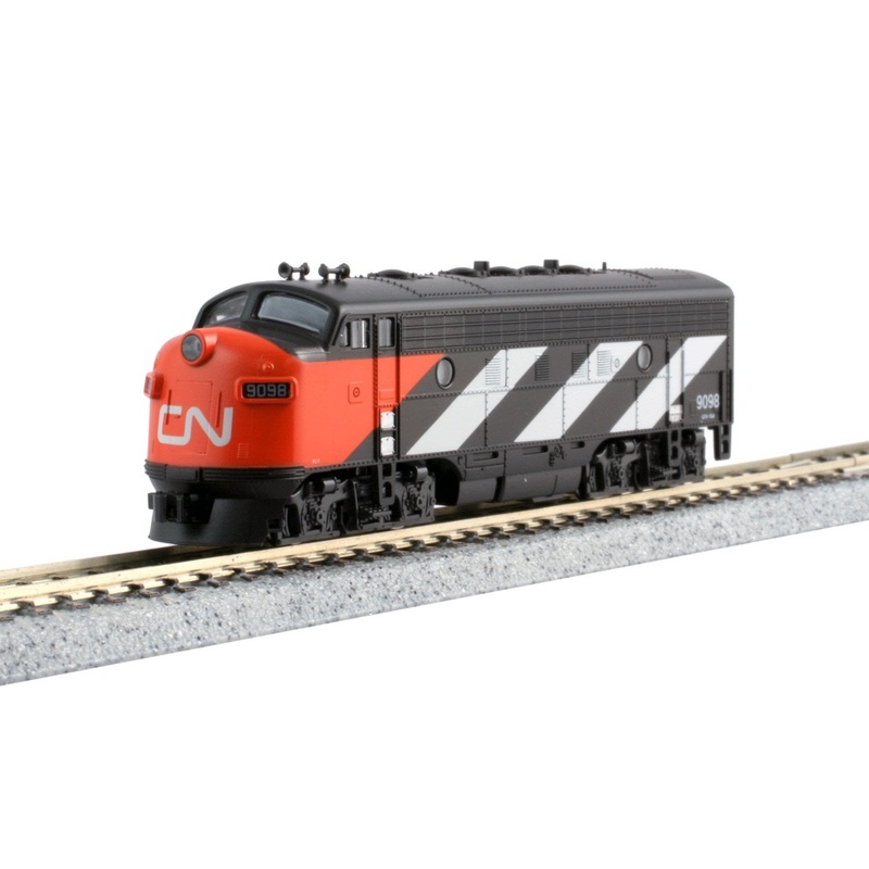 N EMD F7A Locomotive – CN #9098 w/ DCC Installed