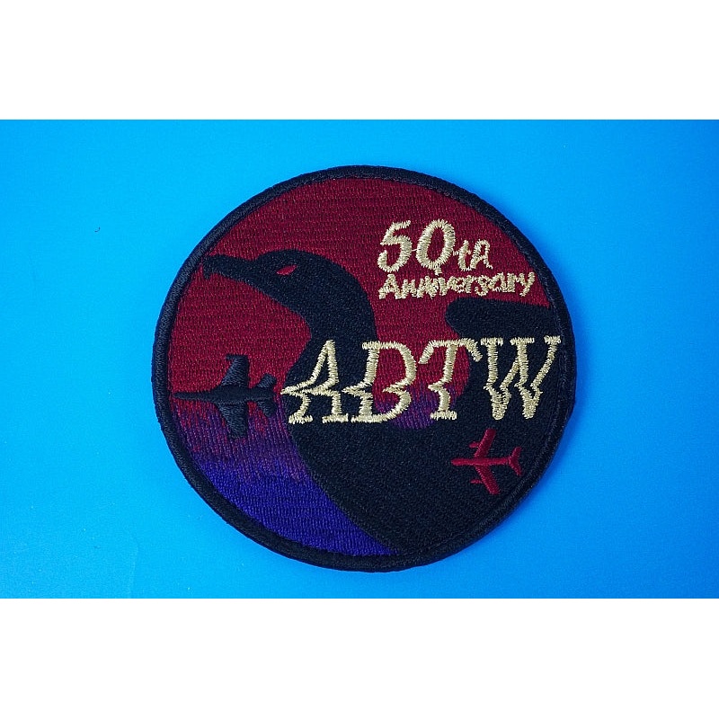 Patch JASDF ADTW 50th Anniversary Gifu A.B. with hook and loop