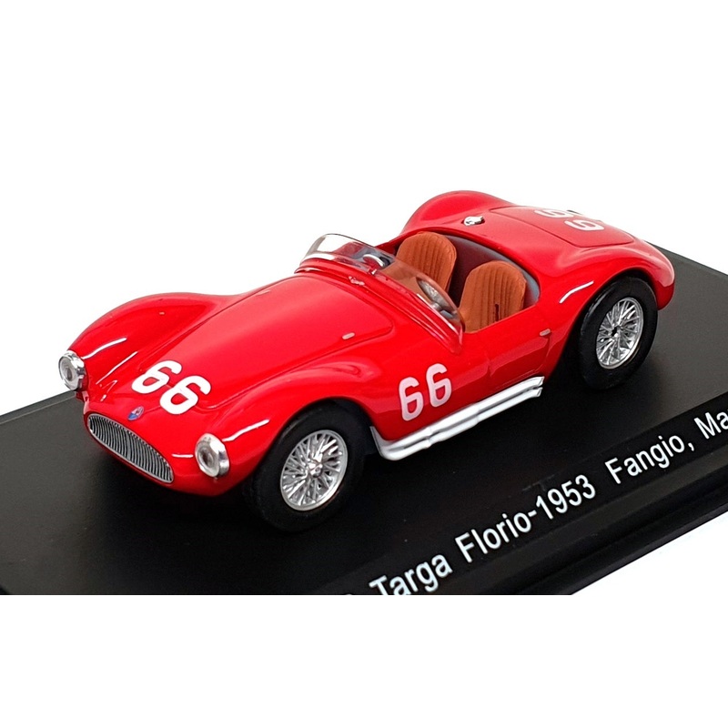 Whitebox 1/43 Scale WBS042 – Maserati A6GCS #66 Targa Florio 1953 – Red