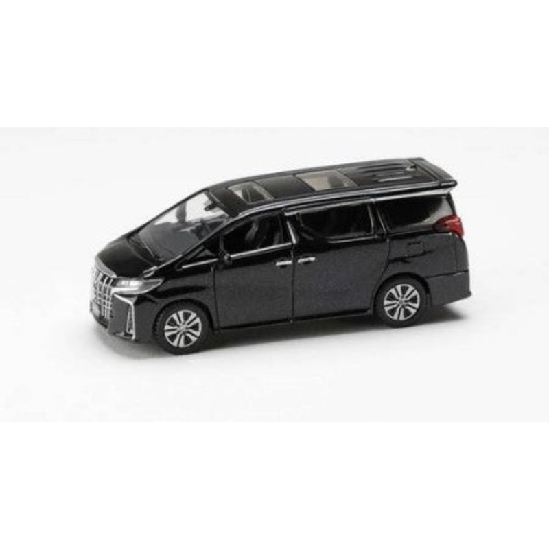 [ Back-order ] Hobby Japan HJ645012AMBK 1:64 Toyota Alphard (H30W)/ with Sun Roof Sparkling Black Pearl Crystal Shine (220) Die-cast