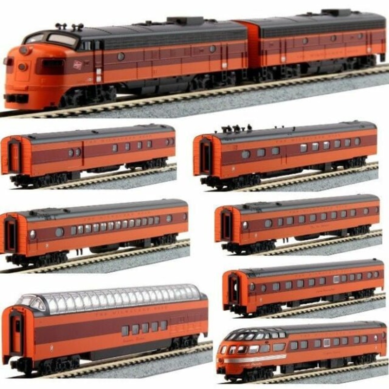 Milwaukee Road Olympian Hiawatha Complete Combo Set w/DCC N