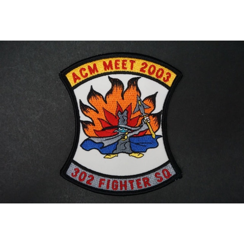 Patch JASDF 302nd Fighter SQ ACM MEET 2003 without hook and loop