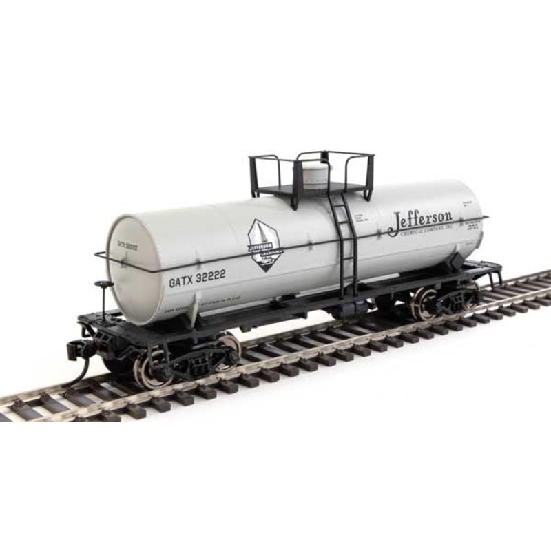 36′ Chemical Tank Car – Ready to Run #48010 Jefferson Chemical GATX #32222