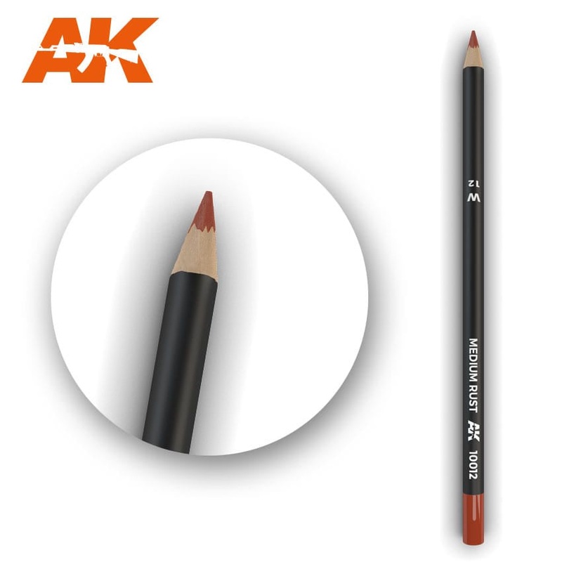AK Weathering Pencil – Medium Rust