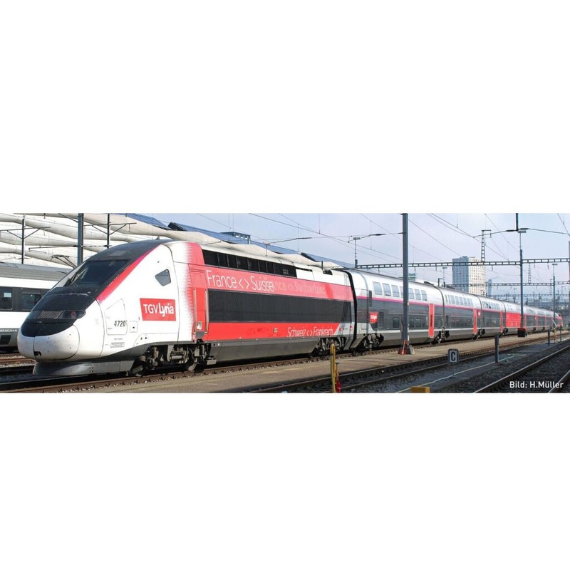 TGV Duplex multiple unit, 10 pcs. SNCF/Lyria, Ep. VI 10-1762