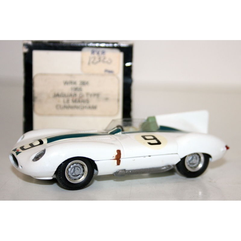 WESTERN MODELS WRK28X – 1955 JAGUAR D TYPE LE MANS CUNNINGHAM #9