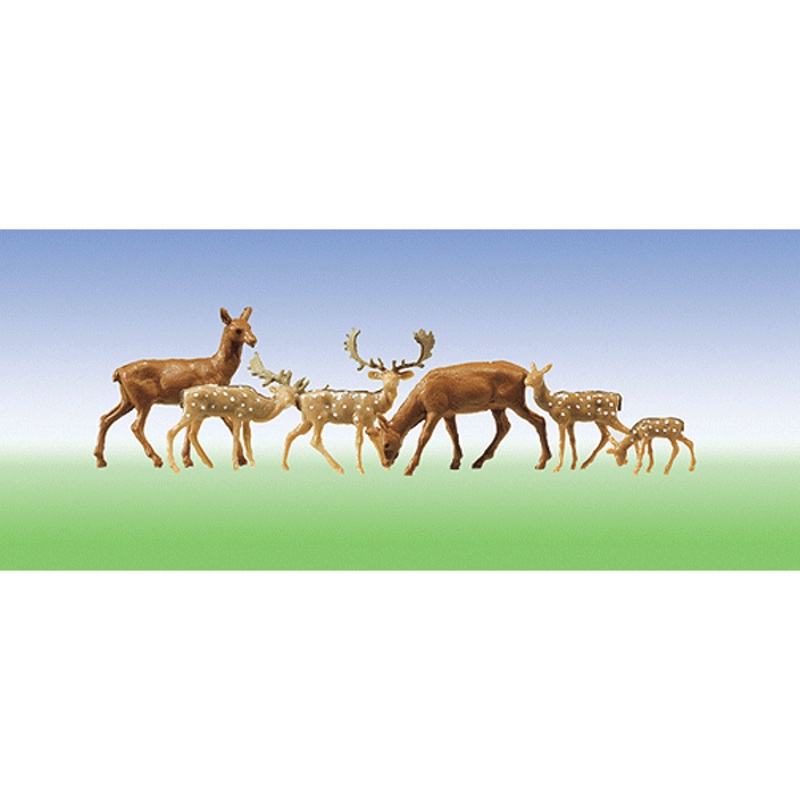 Animals — Fallow Deer & Red Deer pkg(12)