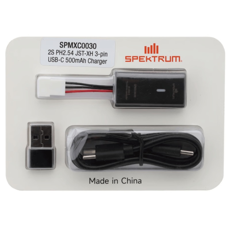 Spektrum RC Micro-B USB-C Battery Charger Set – SPMXC0030