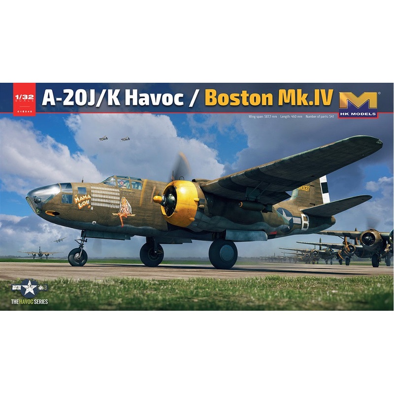 A-20J/K Havoc/Boston Mk.IV 1/32 #HKM01E40 by HK Models