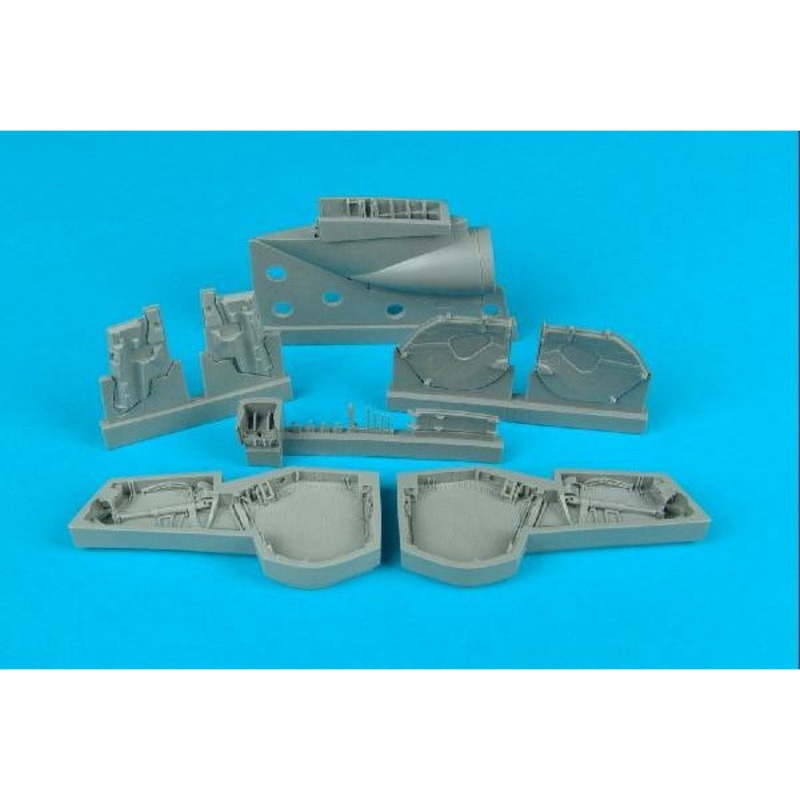 BAC EE Lightning F Mk 2/6 Wheel Bays 1/48 by Aires Resin