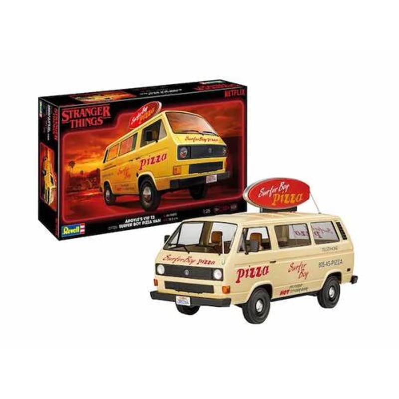 VW T3 Bus Stranger Things 1/25 #7725 by Revell