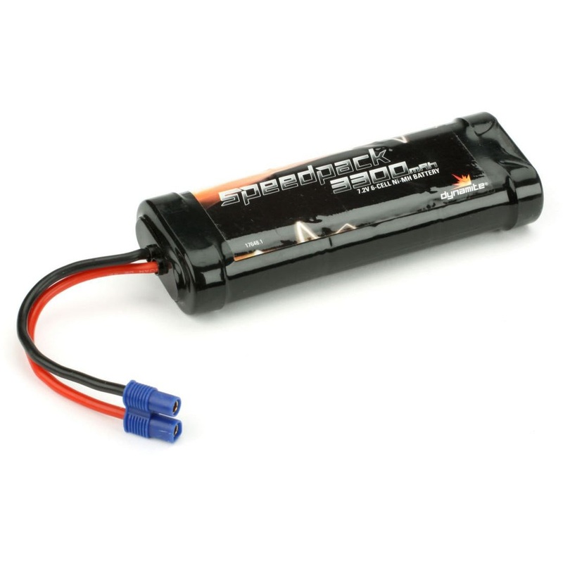 3300mAh NiMH 6-Cell Battery w/EC3