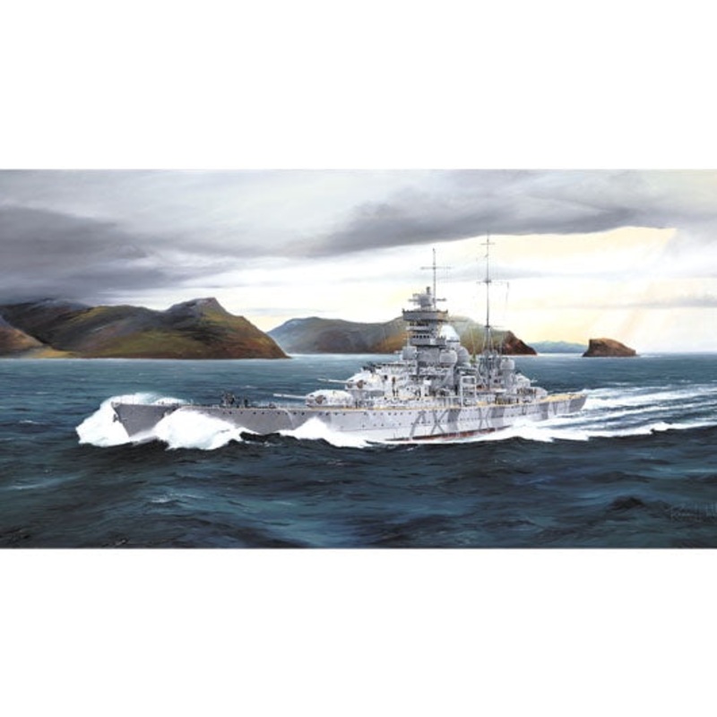 German Cruiser Prinz Eugen 1942 1/700 #05766 by Trumpeter