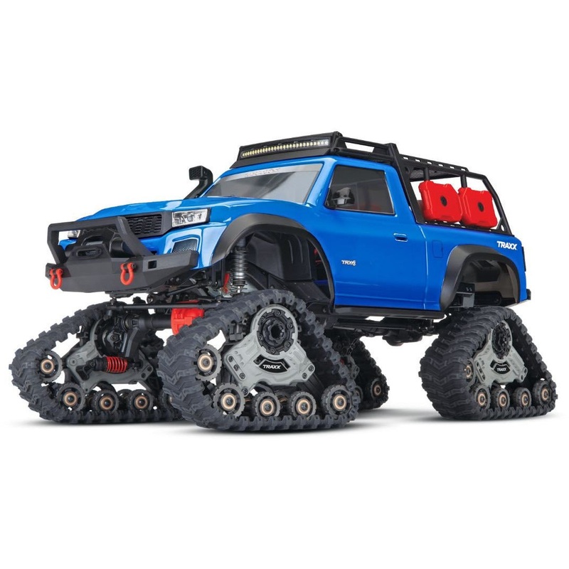 Traxxas TRX-4 with Traxx 1/10 Scale 4X4 Extreme-Terrain Truck – Blue (Requires battery and charger)