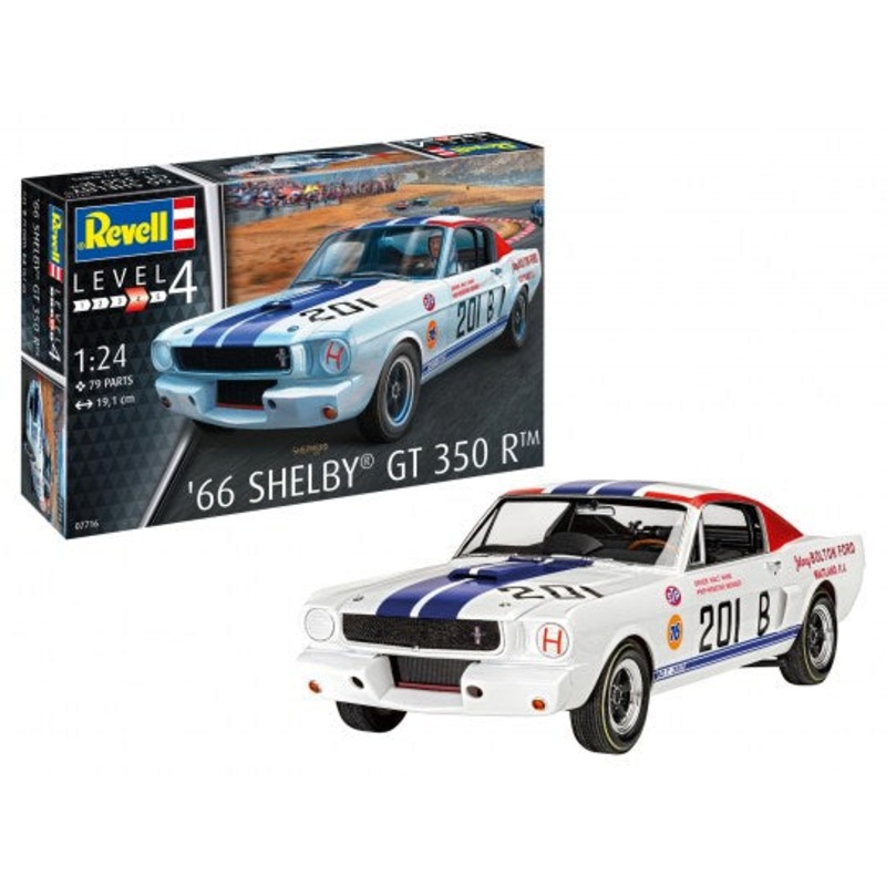 1965 Shelby Gt350 R 1/24 #7716 by Revell