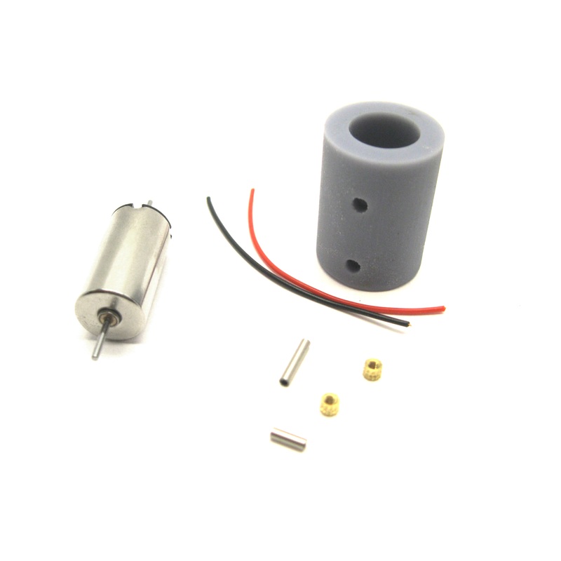 Conversion kit with bell armature motor replaces Roco motor 85027 & 85028