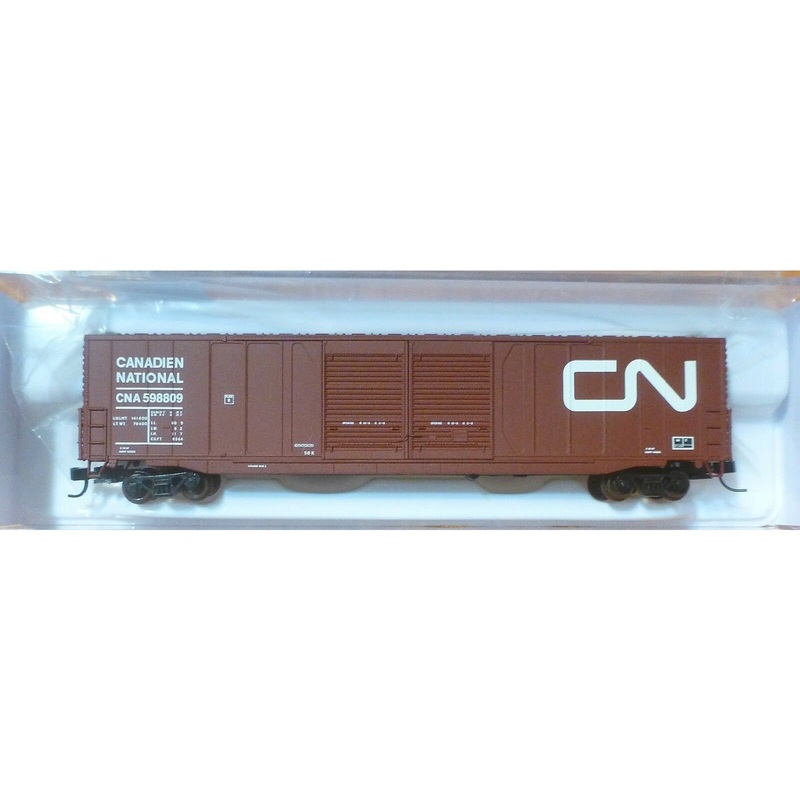 [N] Atlas 50 001 994  ACF 60′ Double Door Auto Parts Box Car CN #598809