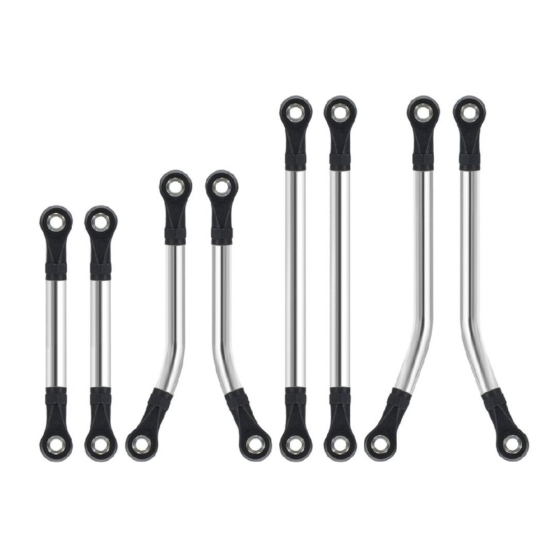 Hobby Details 1/18 TRX-4M Stainless Steel Curved Rods (8) HDTTRX4M054