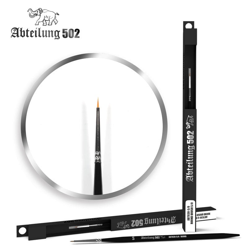 Abteilung502 Brush Round 5/0 – ABT830-5_0