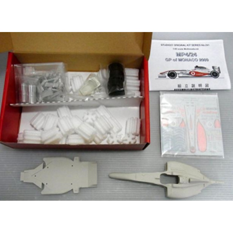 [ Back-order ] STUDIO27 FK20241 1:20 MP4-24 Monaco GP 2009 Multimedia Kit